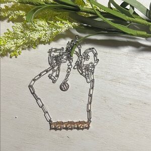 Bomb Party Amber Topaz necklace